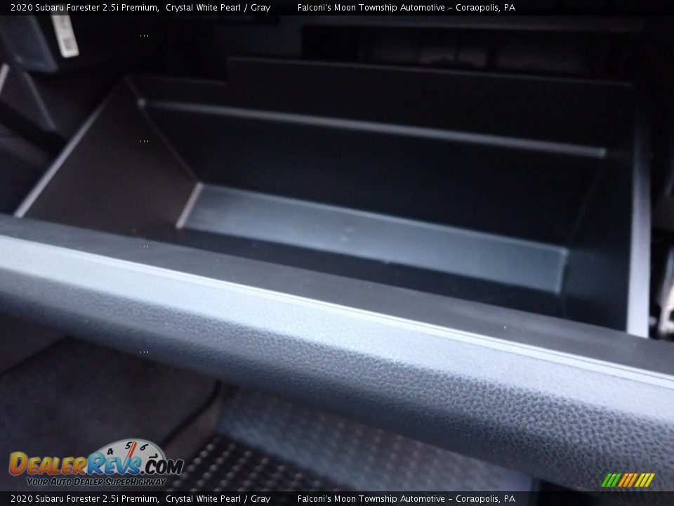 2020 Subaru Forester 2.5i Premium Crystal White Pearl / Gray Photo #13