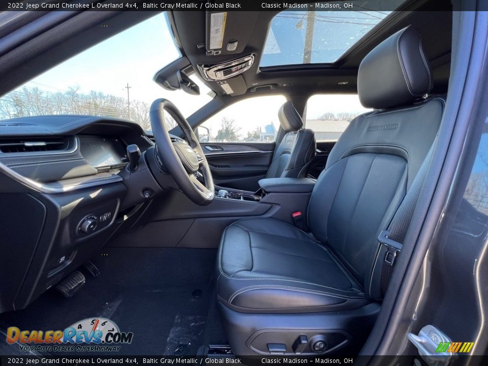 2022 Jeep Grand Cherokee L Overland 4x4 Baltic Gray Metallic / Global Black Photo #2