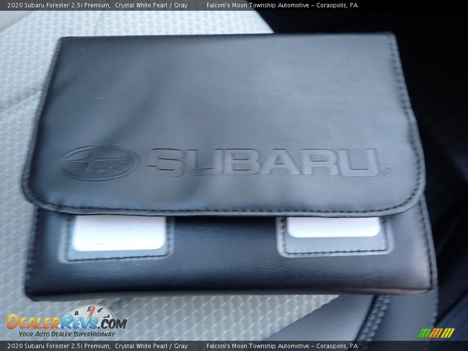2020 Subaru Forester 2.5i Premium Crystal White Pearl / Gray Photo #14