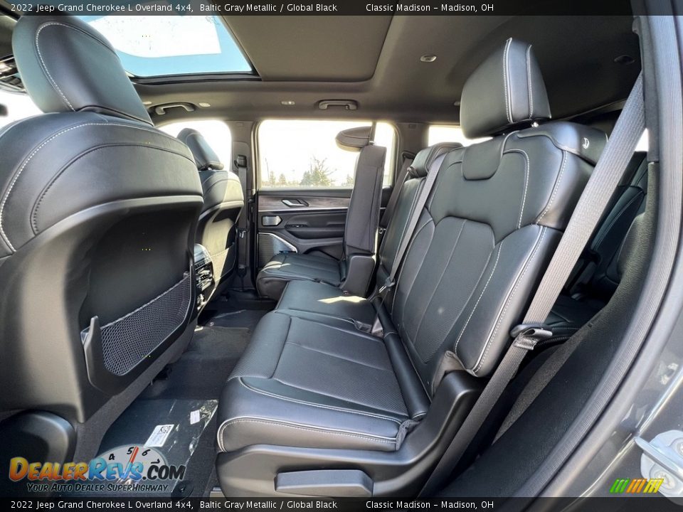 2022 Jeep Grand Cherokee L Overland 4x4 Baltic Gray Metallic / Global Black Photo #3