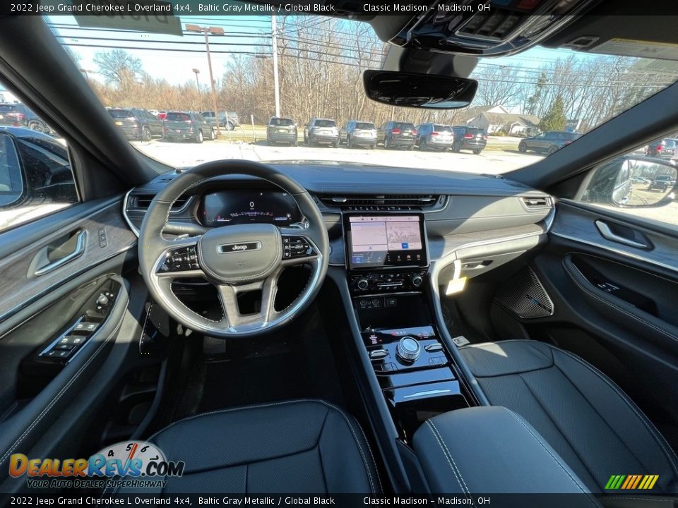 2022 Jeep Grand Cherokee L Overland 4x4 Baltic Gray Metallic / Global Black Photo #5