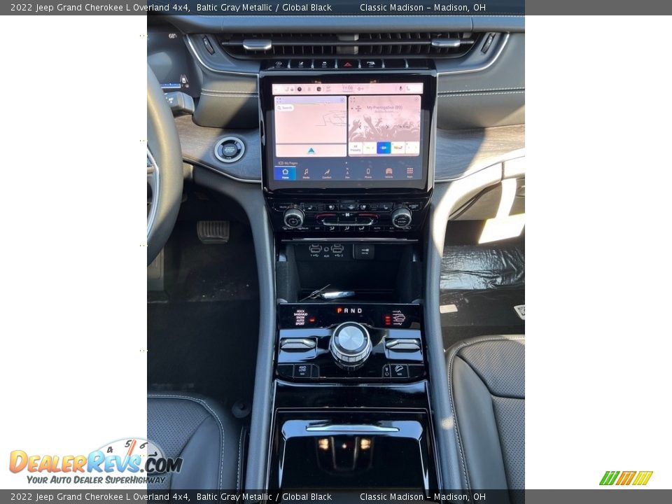 2022 Jeep Grand Cherokee L Overland 4x4 Baltic Gray Metallic / Global Black Photo #7
