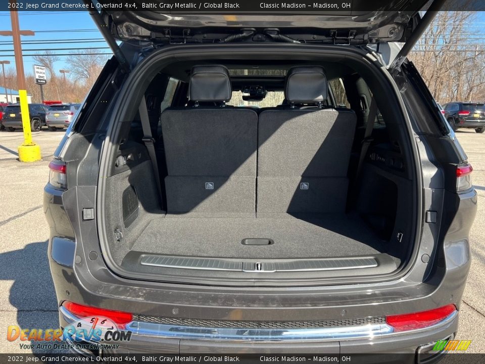 2022 Jeep Grand Cherokee L Overland 4x4 Baltic Gray Metallic / Global Black Photo #13