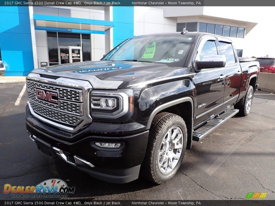 2017 GMC Sierra 1500 Denali Crew Cab 4WD Onyx Black / Jet Black Photo #2