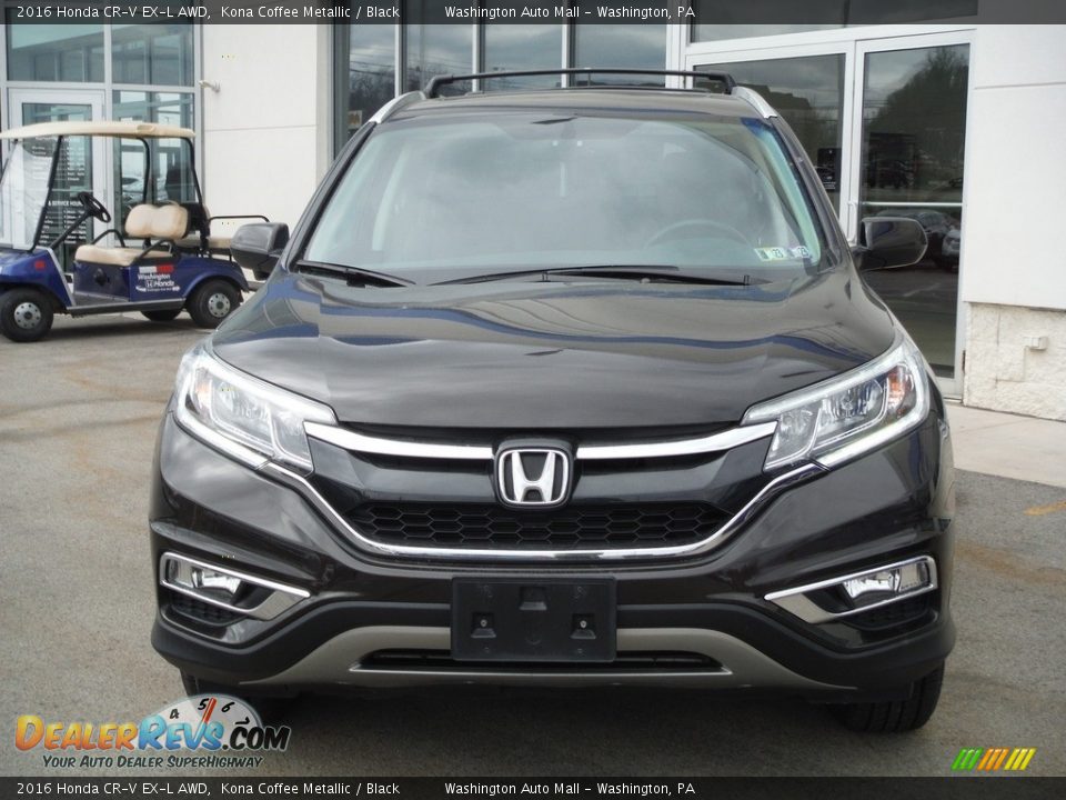 2016 Honda CR-V EX-L AWD Kona Coffee Metallic / Black Photo #4