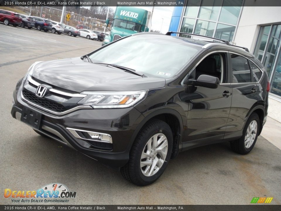 2016 Honda CR-V EX-L AWD Kona Coffee Metallic / Black Photo #5
