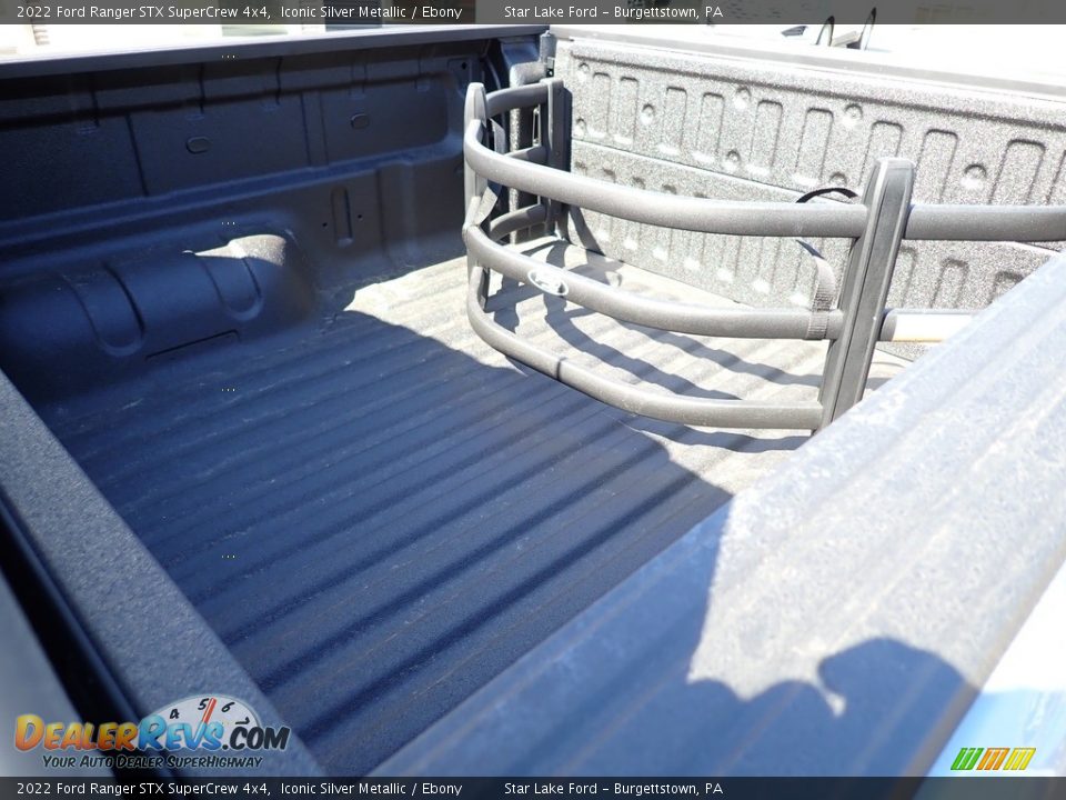 2022 Ford Ranger STX SuperCrew 4x4 Iconic Silver Metallic / Ebony Photo #12