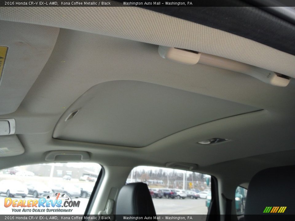 2016 Honda CR-V EX-L AWD Kona Coffee Metallic / Black Photo #9