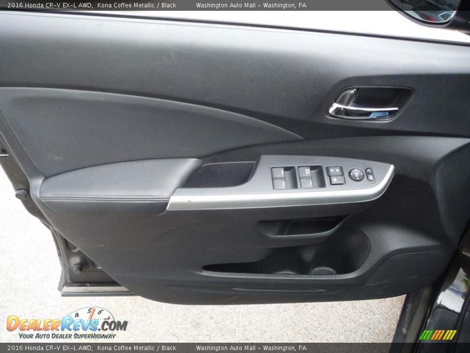 2016 Honda CR-V EX-L AWD Kona Coffee Metallic / Black Photo #10