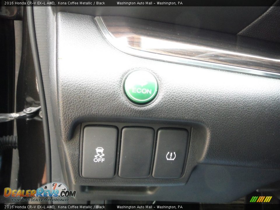 2016 Honda CR-V EX-L AWD Kona Coffee Metallic / Black Photo #12