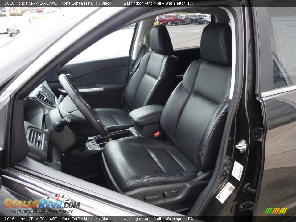 2016 Honda CR-V EX-L AWD Kona Coffee Metallic / Black Photo #13