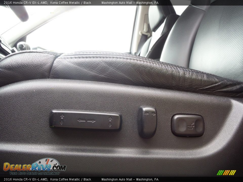 2016 Honda CR-V EX-L AWD Kona Coffee Metallic / Black Photo #14