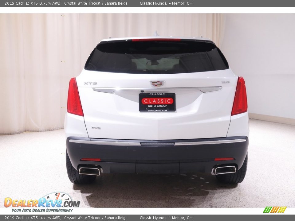 2019 Cadillac XT5 Luxury AWD Crystal White Tricoat / Sahara Beige Photo #20