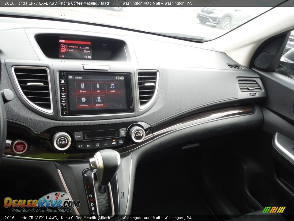 2016 Honda CR-V EX-L AWD Kona Coffee Metallic / Black Photo #17