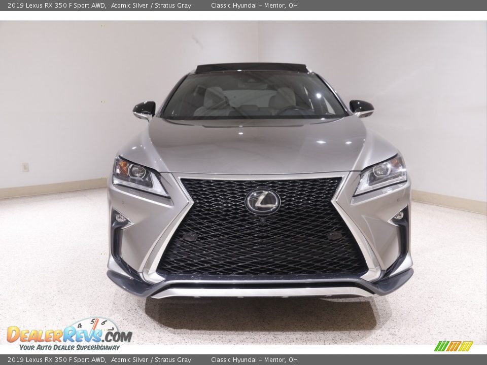 2019 Lexus RX 350 F Sport AWD Atomic Silver / Stratus Gray Photo #2
