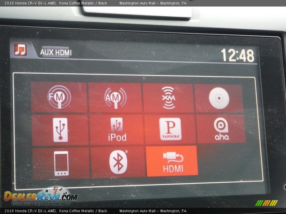 2016 Honda CR-V EX-L AWD Kona Coffee Metallic / Black Photo #19