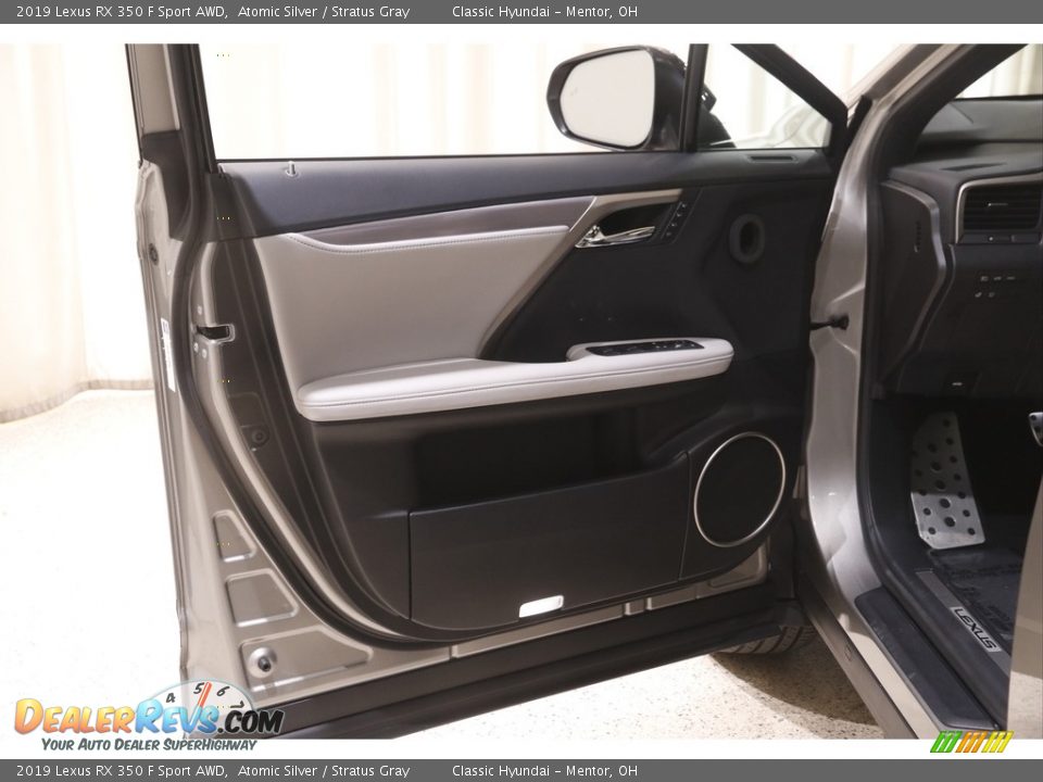 2019 Lexus RX 350 F Sport AWD Atomic Silver / Stratus Gray Photo #4