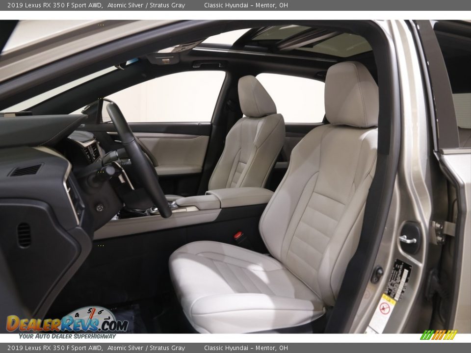 2019 Lexus RX 350 F Sport AWD Atomic Silver / Stratus Gray Photo #5