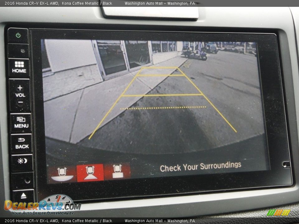 2016 Honda CR-V EX-L AWD Kona Coffee Metallic / Black Photo #20
