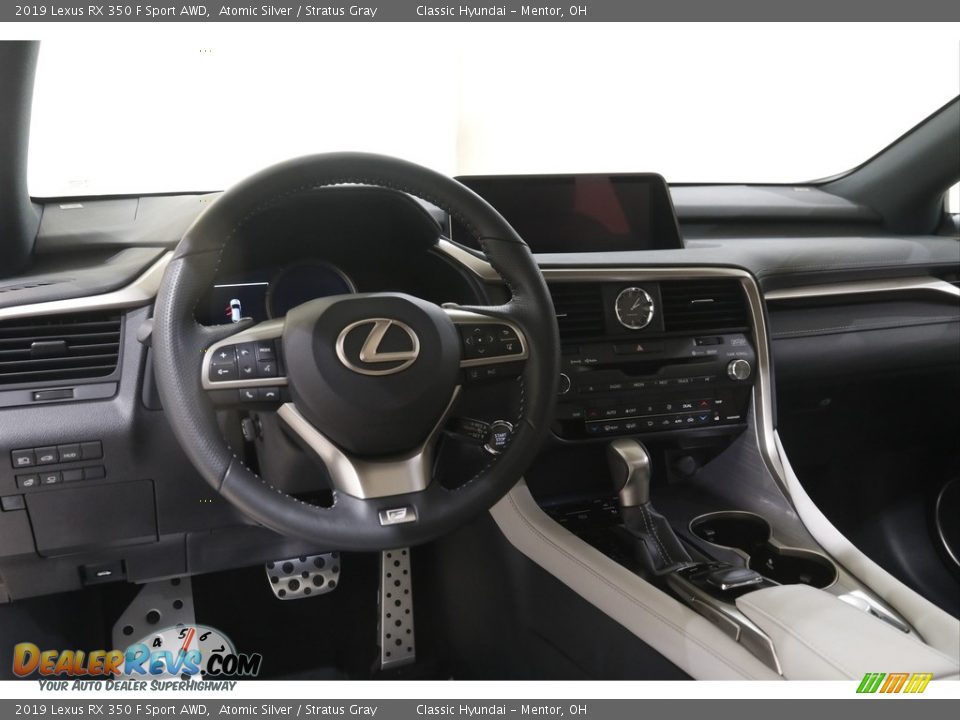 2019 Lexus RX 350 F Sport AWD Atomic Silver / Stratus Gray Photo #6