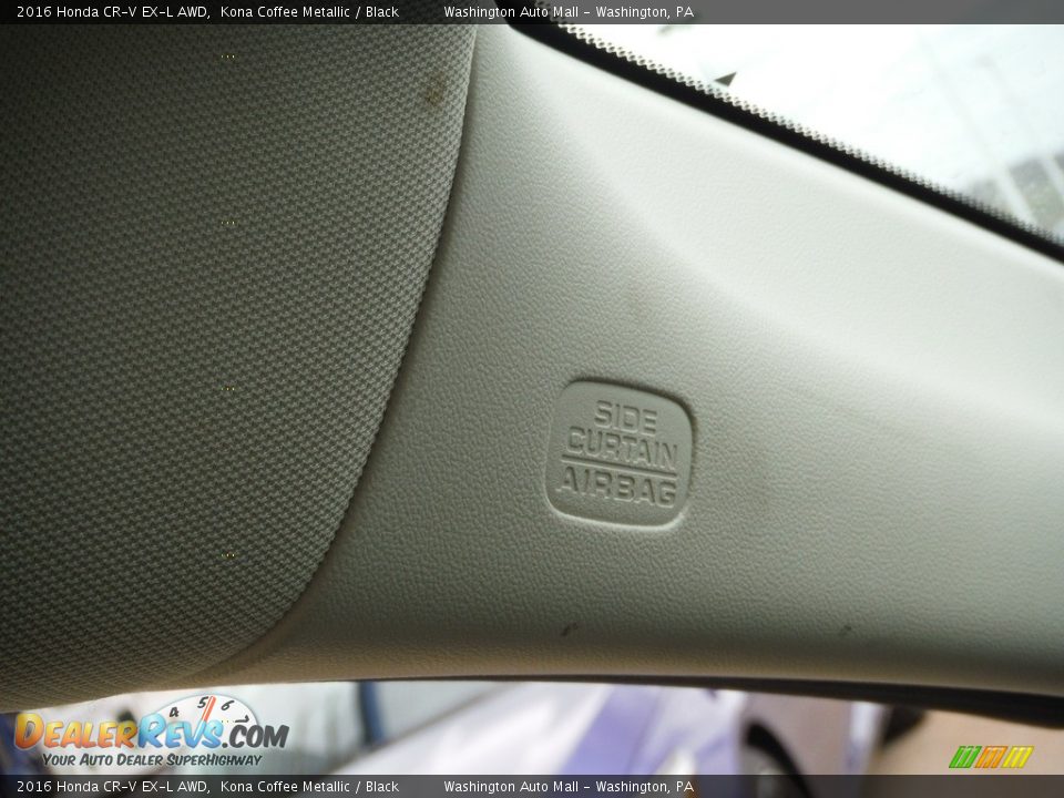 2016 Honda CR-V EX-L AWD Kona Coffee Metallic / Black Photo #23