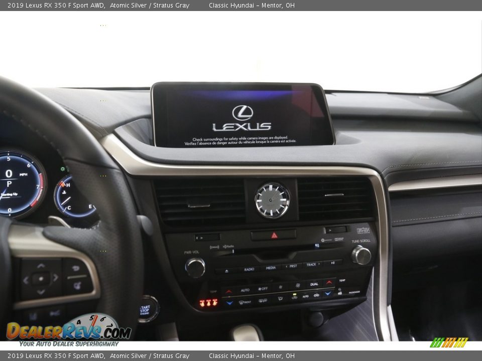 2019 Lexus RX 350 F Sport AWD Atomic Silver / Stratus Gray Photo #9
