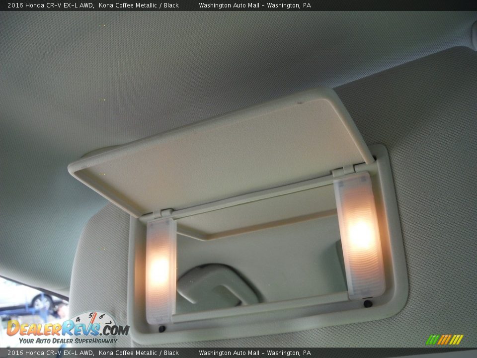 2016 Honda CR-V EX-L AWD Kona Coffee Metallic / Black Photo #24