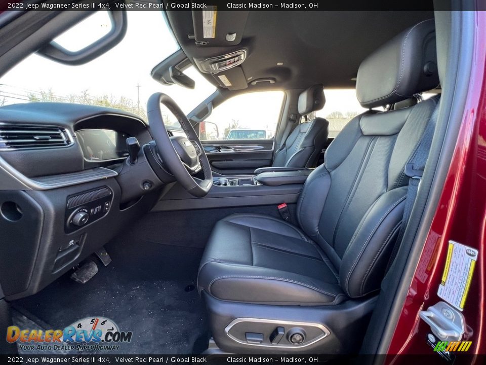 2022 Jeep Wagoneer Series III 4x4 Velvet Red Pearl / Global Black Photo #2