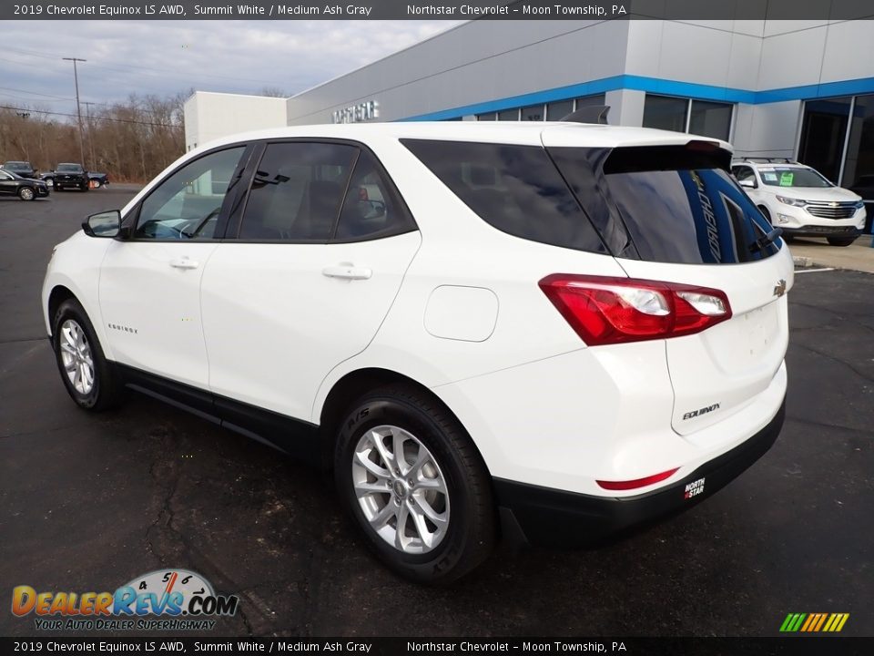 2019 Chevrolet Equinox LS AWD Summit White / Medium Ash Gray Photo #4