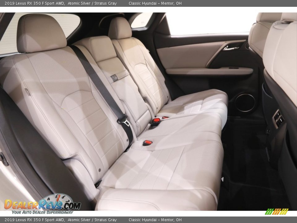 2019 Lexus RX 350 F Sport AWD Atomic Silver / Stratus Gray Photo #19
