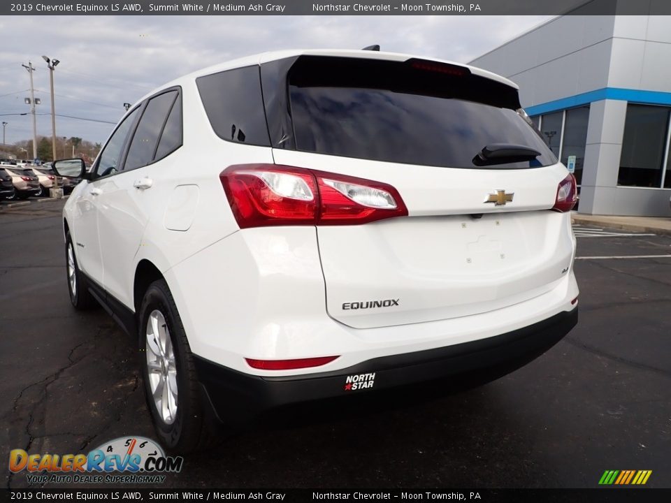 2019 Chevrolet Equinox LS AWD Summit White / Medium Ash Gray Photo #5