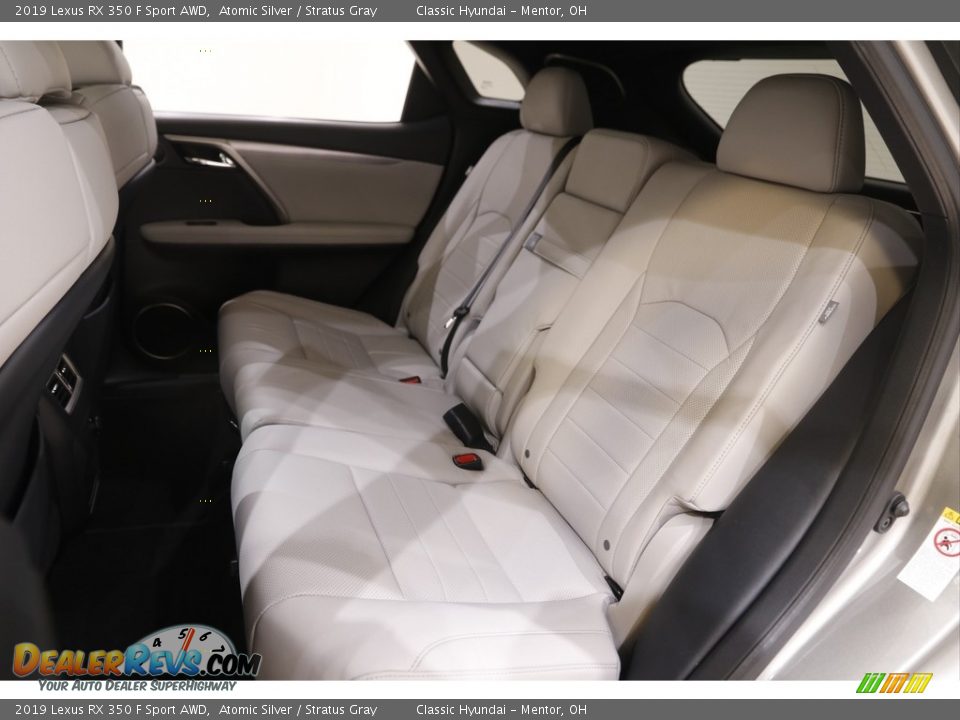 2019 Lexus RX 350 F Sport AWD Atomic Silver / Stratus Gray Photo #20