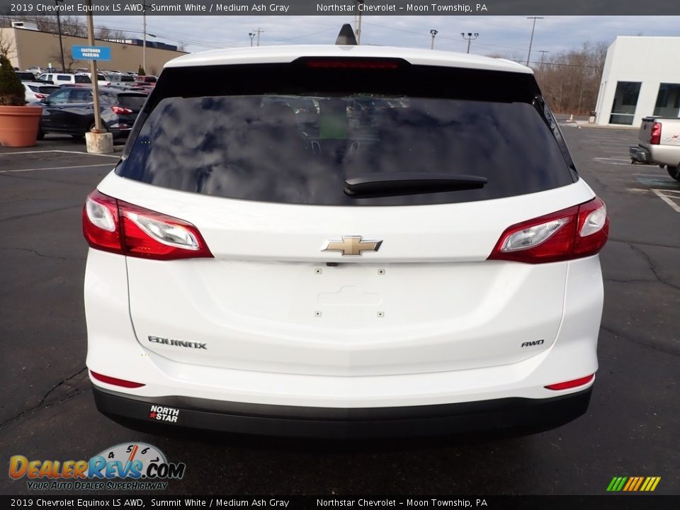 2019 Chevrolet Equinox LS AWD Summit White / Medium Ash Gray Photo #6