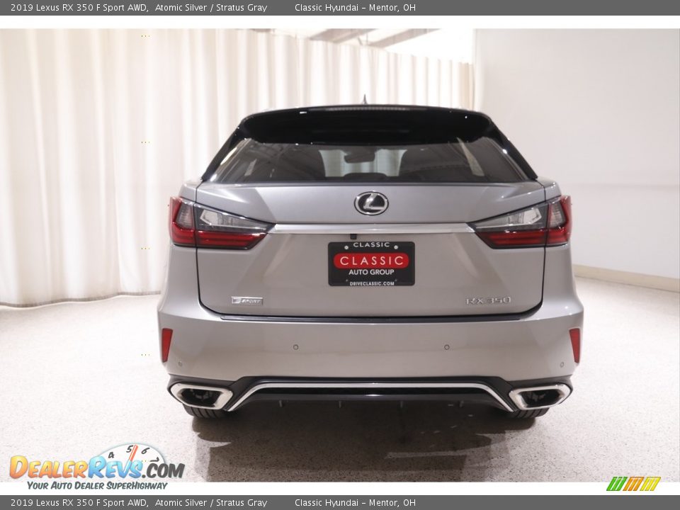 2019 Lexus RX 350 F Sport AWD Atomic Silver / Stratus Gray Photo #21