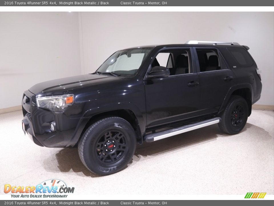 2016 Toyota 4Runner SR5 4x4 Midnight Black Metallic / Black Photo #3