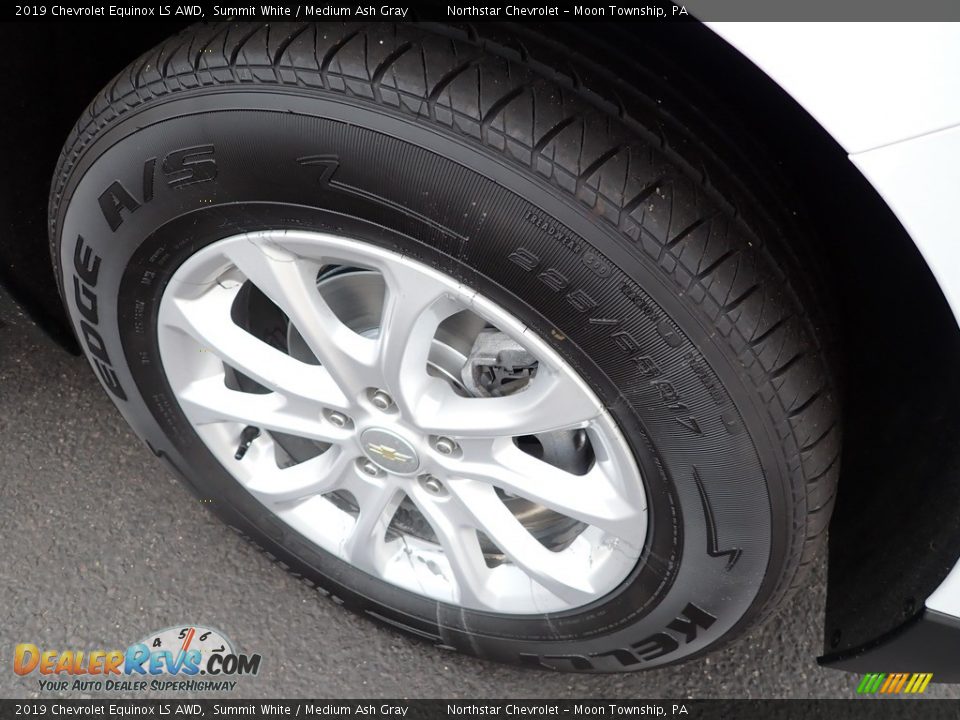 2019 Chevrolet Equinox LS AWD Summit White / Medium Ash Gray Photo #14