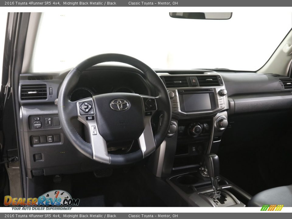 2016 Toyota 4Runner SR5 4x4 Midnight Black Metallic / Black Photo #6