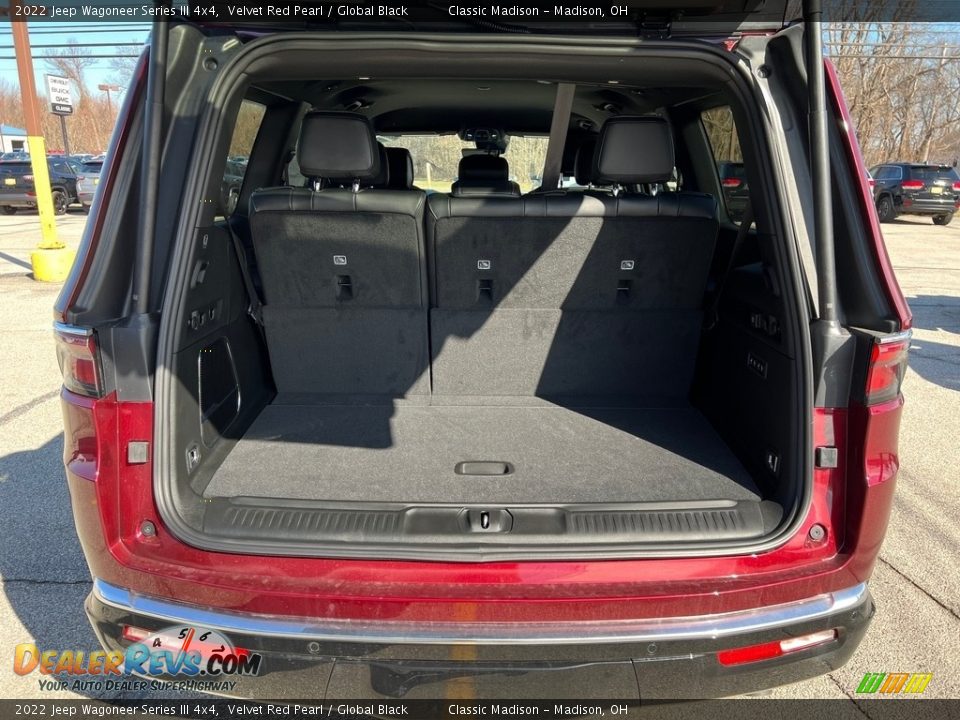 2022 Jeep Wagoneer Series III 4x4 Velvet Red Pearl / Global Black Photo #13