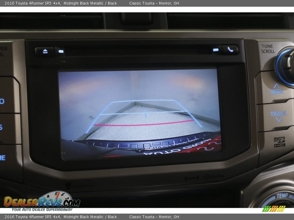 2016 Toyota 4Runner SR5 4x4 Midnight Black Metallic / Black Photo #13