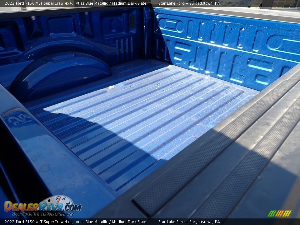 2022 Ford F150 XLT SuperCrew 4x4 Atlas Blue Metallic / Medium Dark Slate Photo #11
