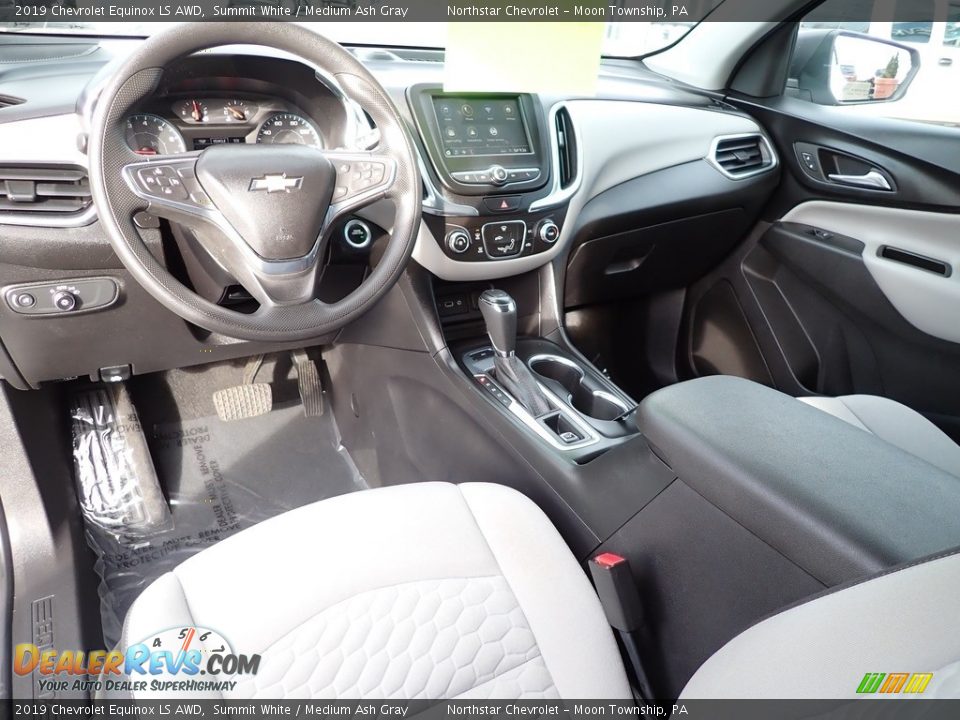 2019 Chevrolet Equinox LS AWD Summit White / Medium Ash Gray Photo #22