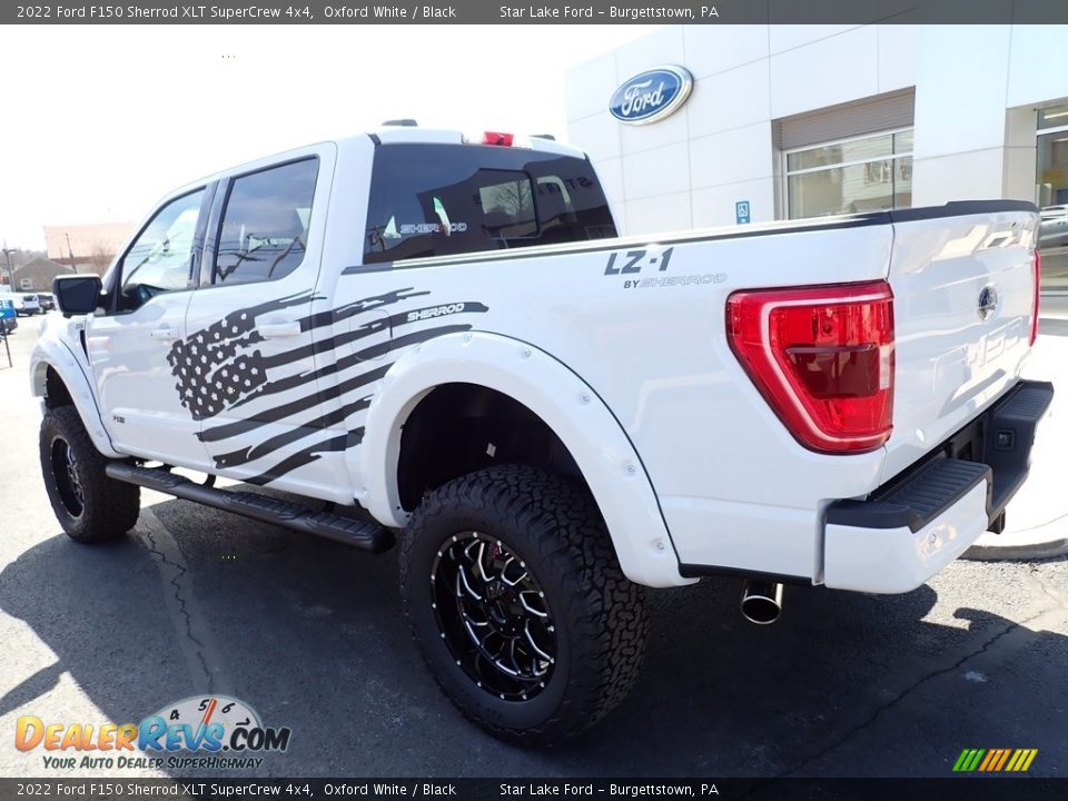 2022 Ford F150 Sherrod XLT SuperCrew 4x4 Oxford White / Black Photo #3