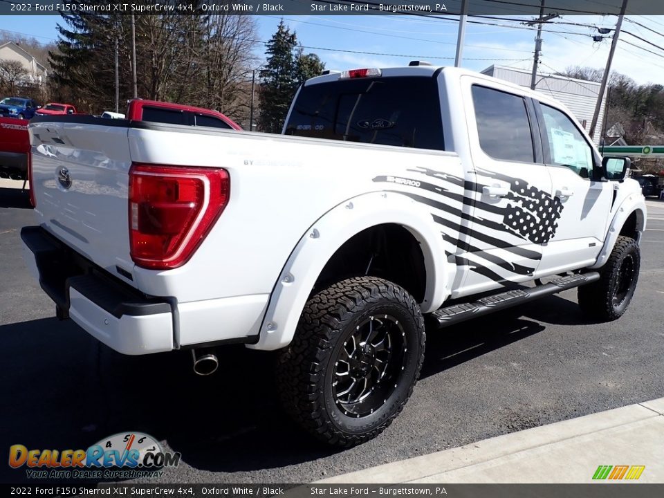 2022 Ford F150 Sherrod XLT SuperCrew 4x4 Oxford White / Black Photo #5