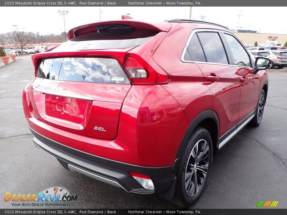 2020 Mitsubishi Eclipse Cross SEL S-AWC Red Diamond / Black Photo #8