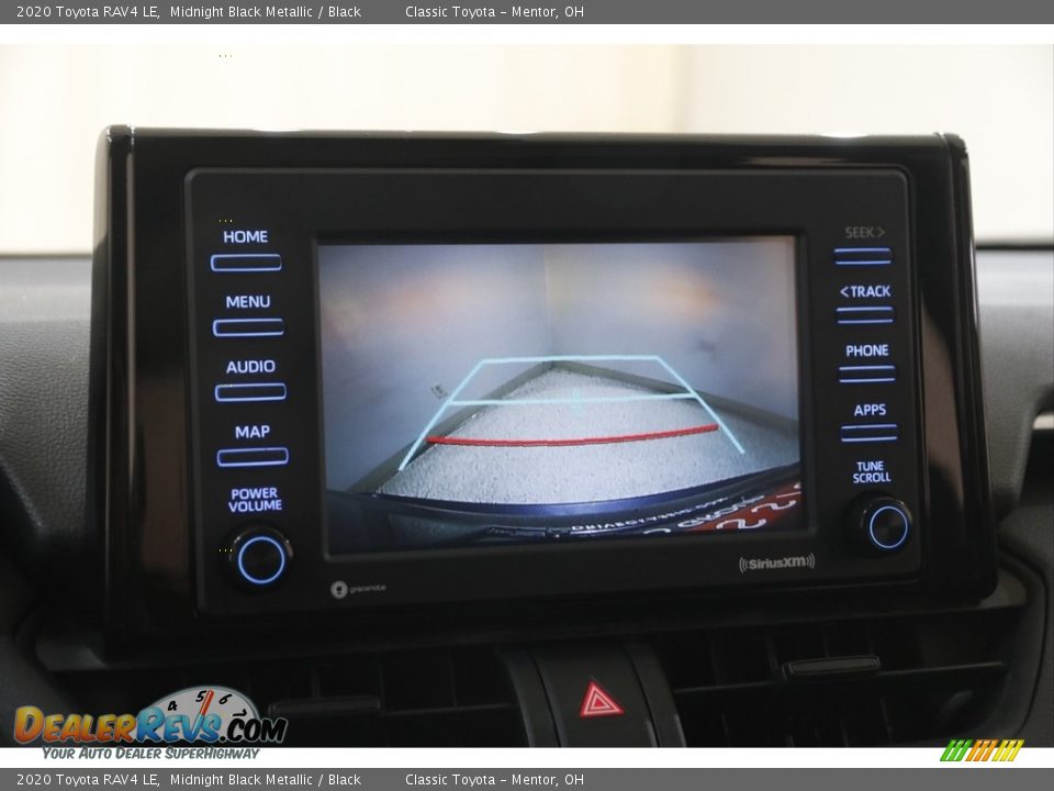 2020 Toyota RAV4 LE Midnight Black Metallic / Black Photo #11