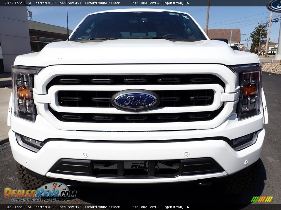 2022 Ford F150 Sherrod XLT SuperCrew 4x4 Oxford White / Black Photo #8