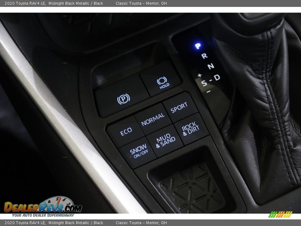 2020 Toyota RAV4 LE Midnight Black Metallic / Black Photo #13