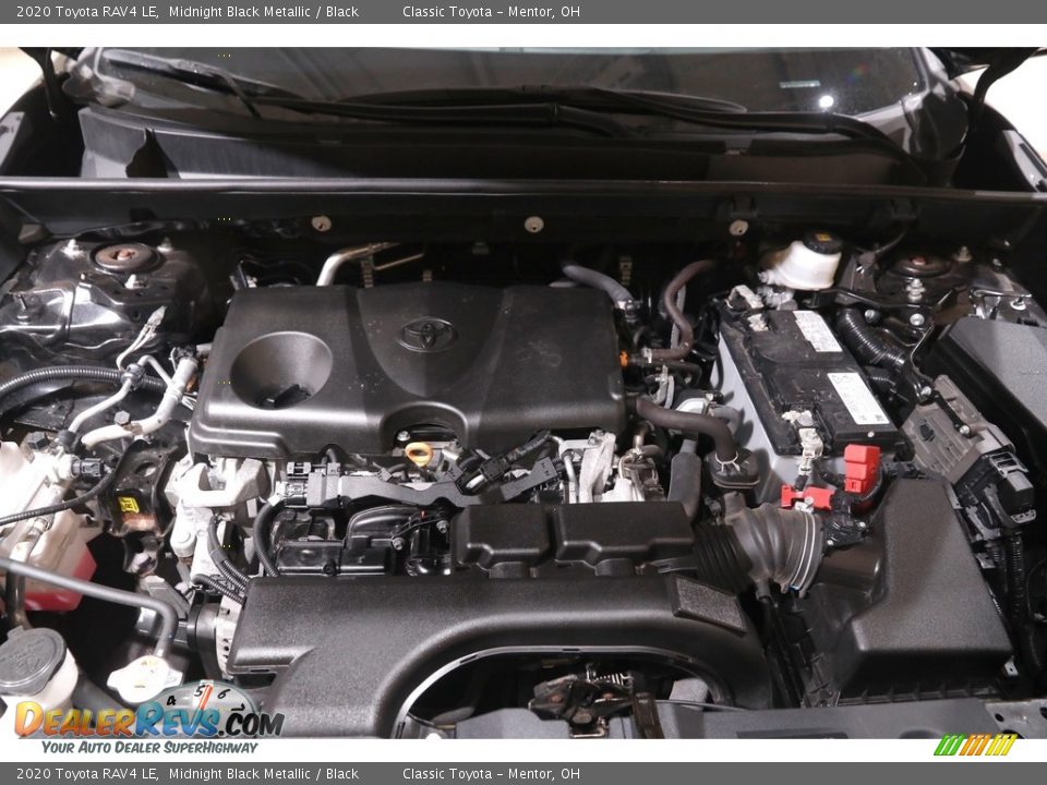 2020 Toyota RAV4 LE Midnight Black Metallic / Black Photo #18