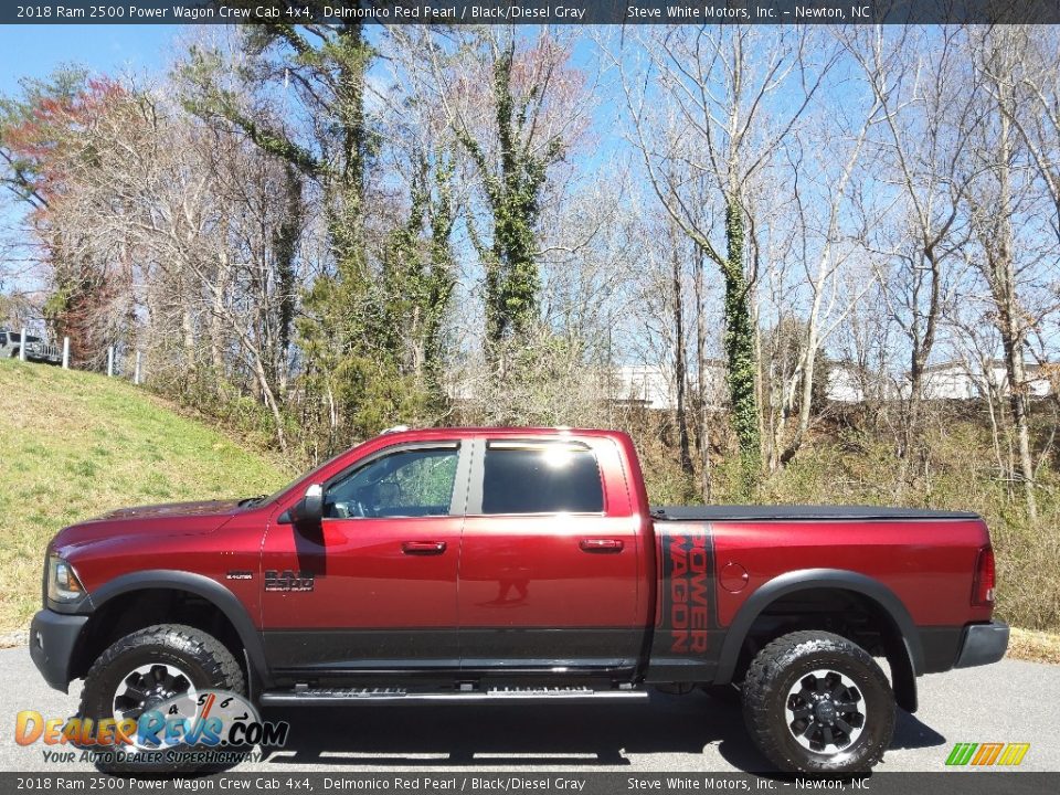 2018 Ram 2500 Power Wagon Crew Cab 4x4 Delmonico Red Pearl / Black/Diesel Gray Photo #1