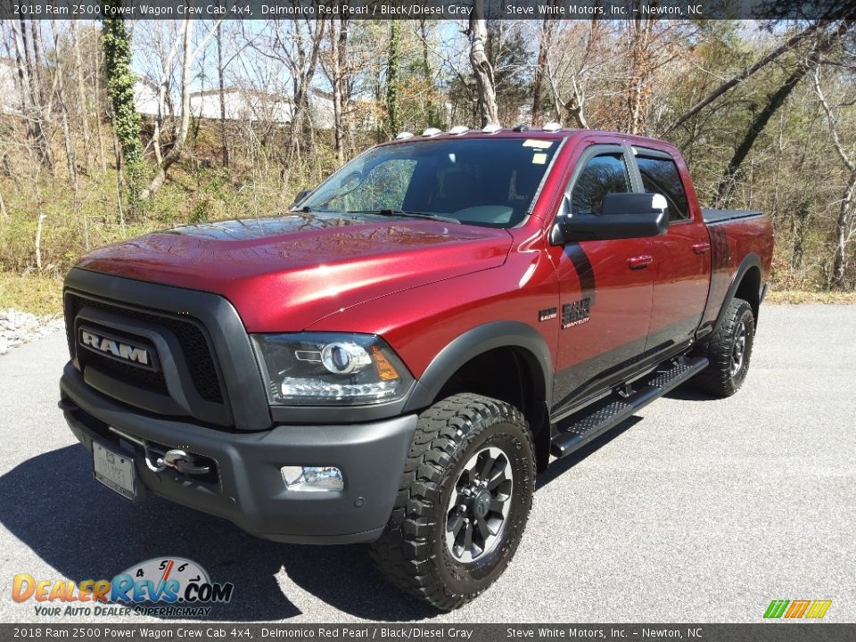 2018 Ram 2500 Power Wagon Crew Cab 4x4 Delmonico Red Pearl / Black/Diesel Gray Photo #2